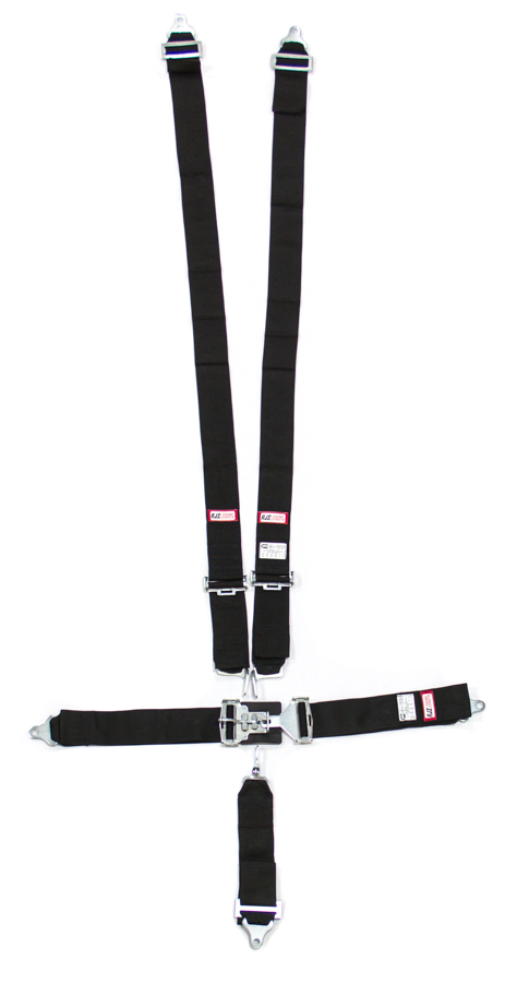 RJS SAFETY #1131001 5-PT Harness System Bk Ind Wrap Mt 3in Sub