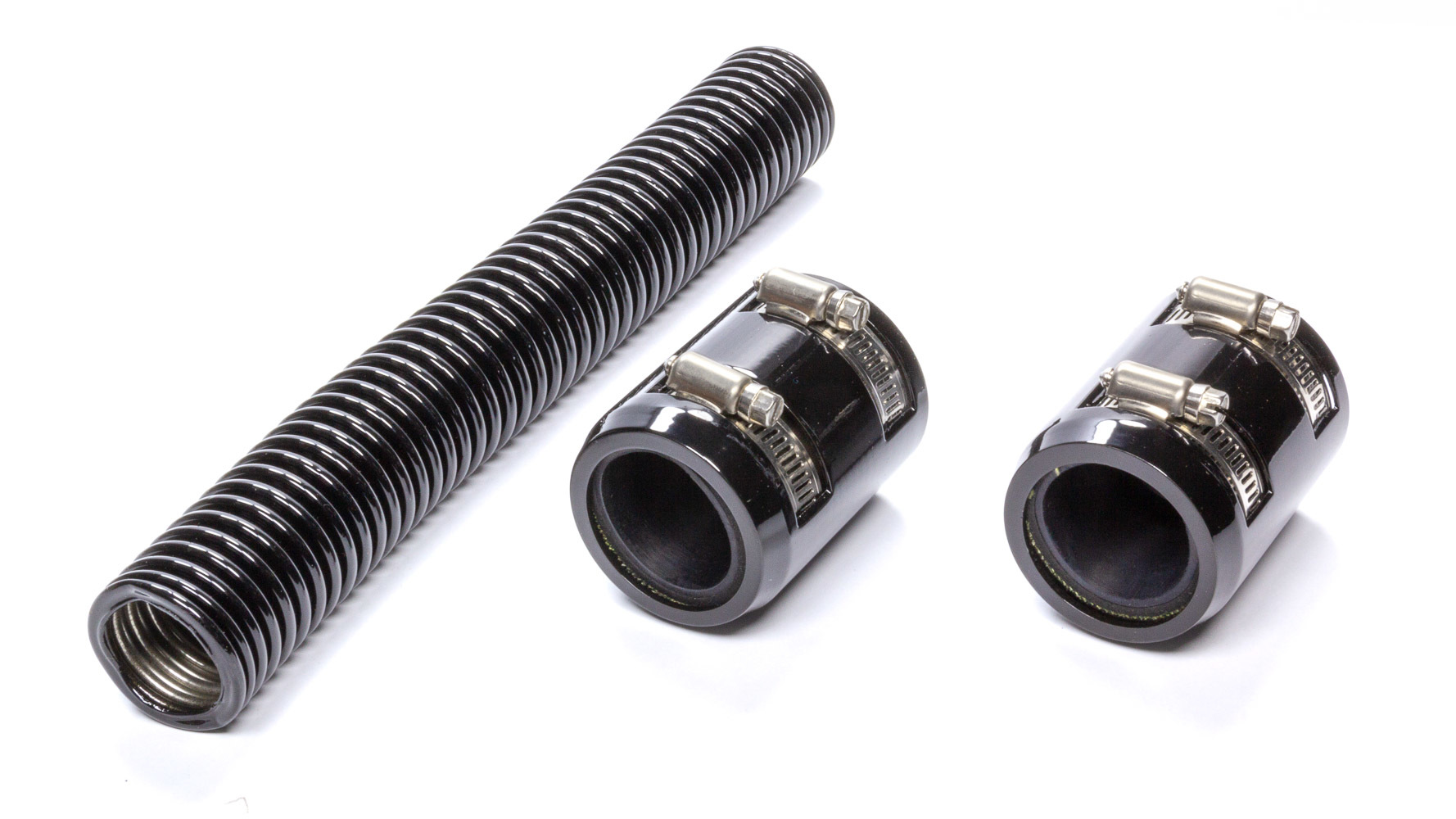 RACING POWER CO-PACKAGED #R7307BK Black 36in Stainless Radiator Hose Kit